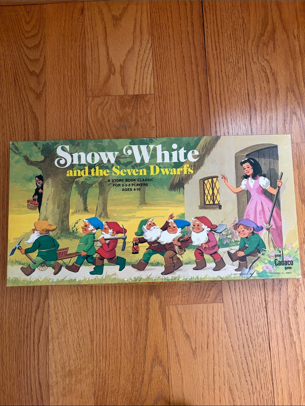 Vintage 1977 Snow White and the Seven Dwarfs Game